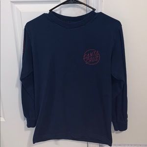 SANTA CRUZ mens small long-sleeve T-Shirt